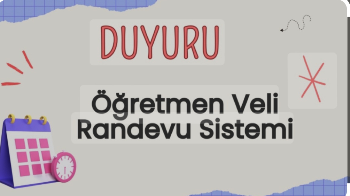 E- RANDEVU SİSTEMİMİZ AKTİF